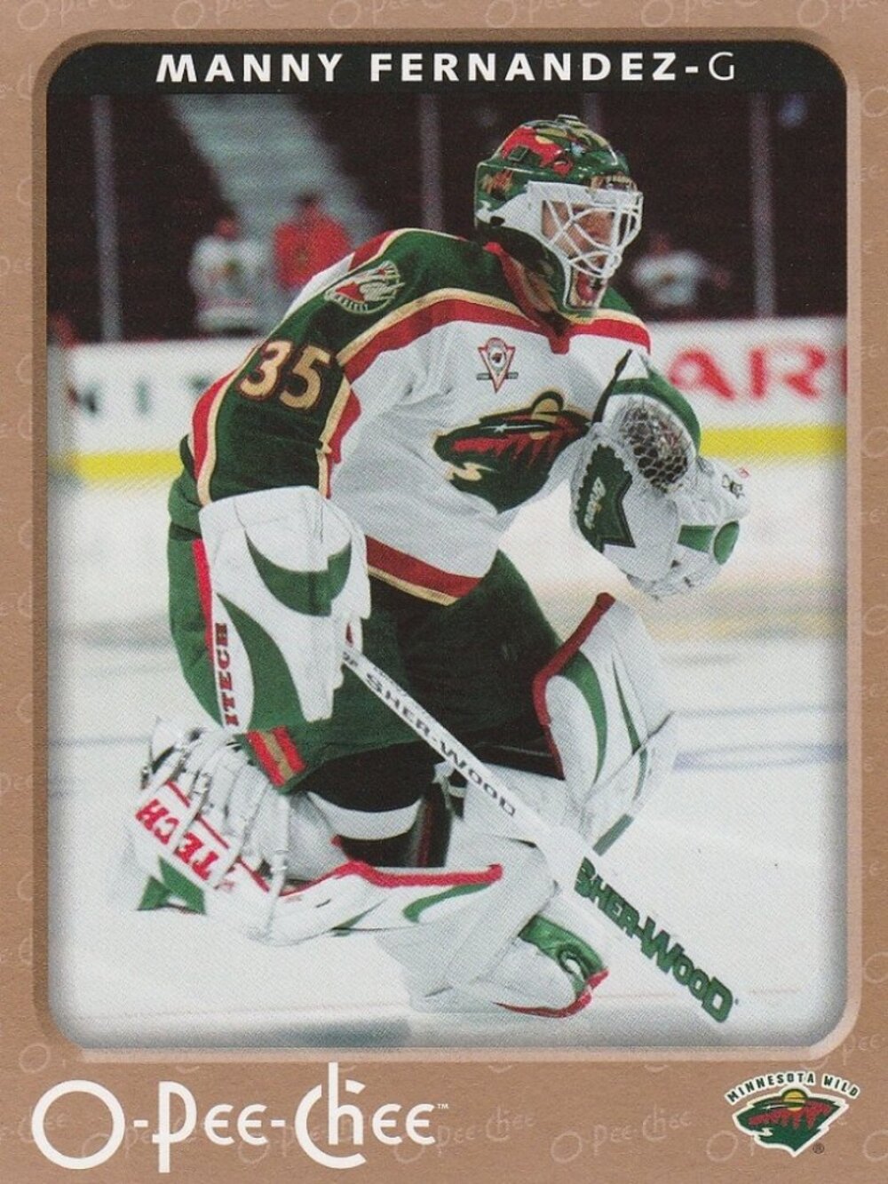 Manny Fernandez - 2006/2007 O Pee Chee Hockey Card